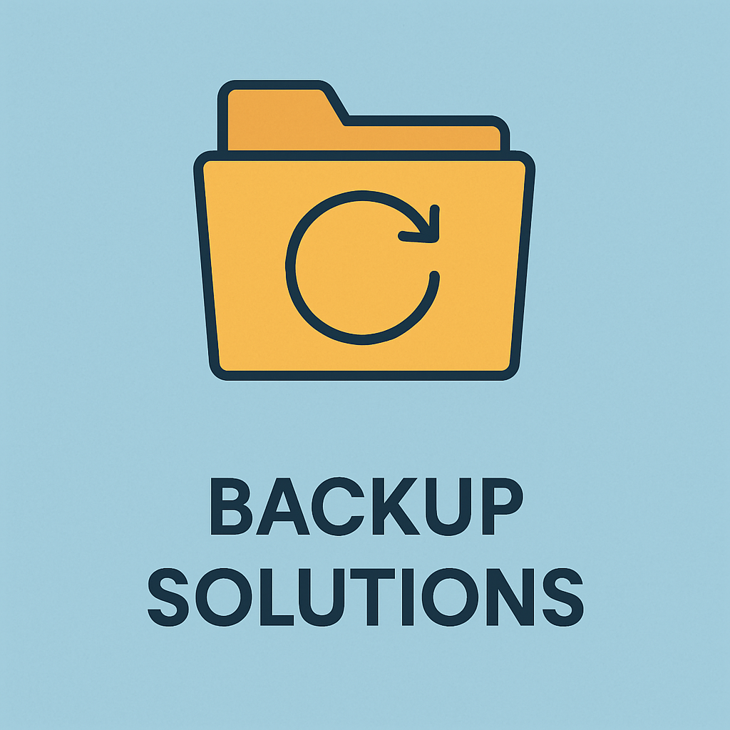 Backup Solutions Let us proactively monitor your systems, apply security patches, and back up your data so you can focus on running your business.